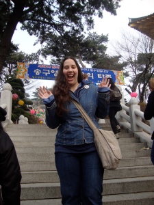 Emma"s official first time in Korea!